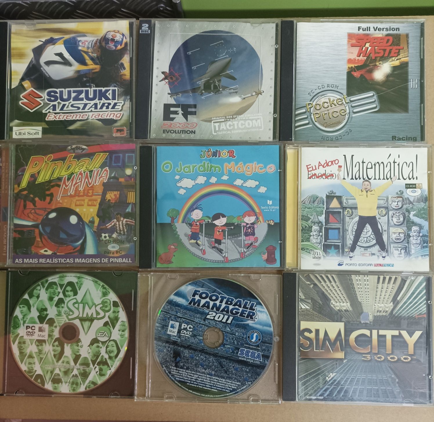 Jogos para PC em CD'S