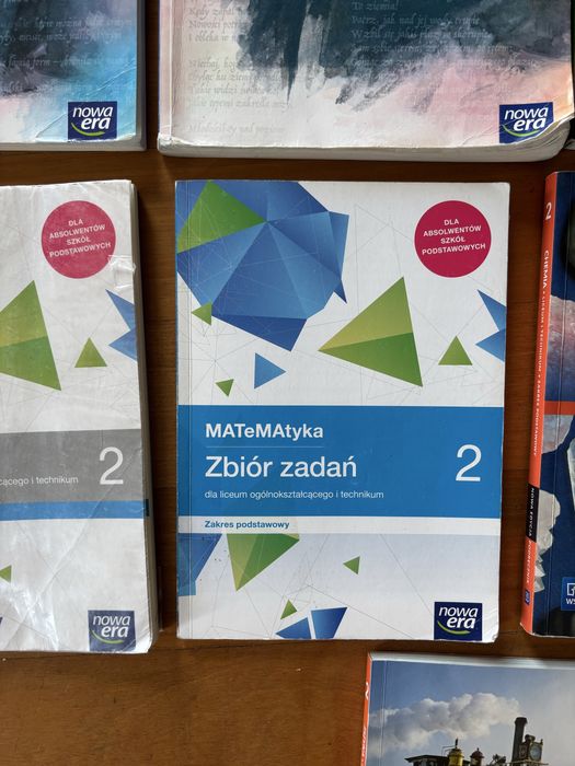 Podręczniki klasa 2 liceum Nowa Era Wsip
