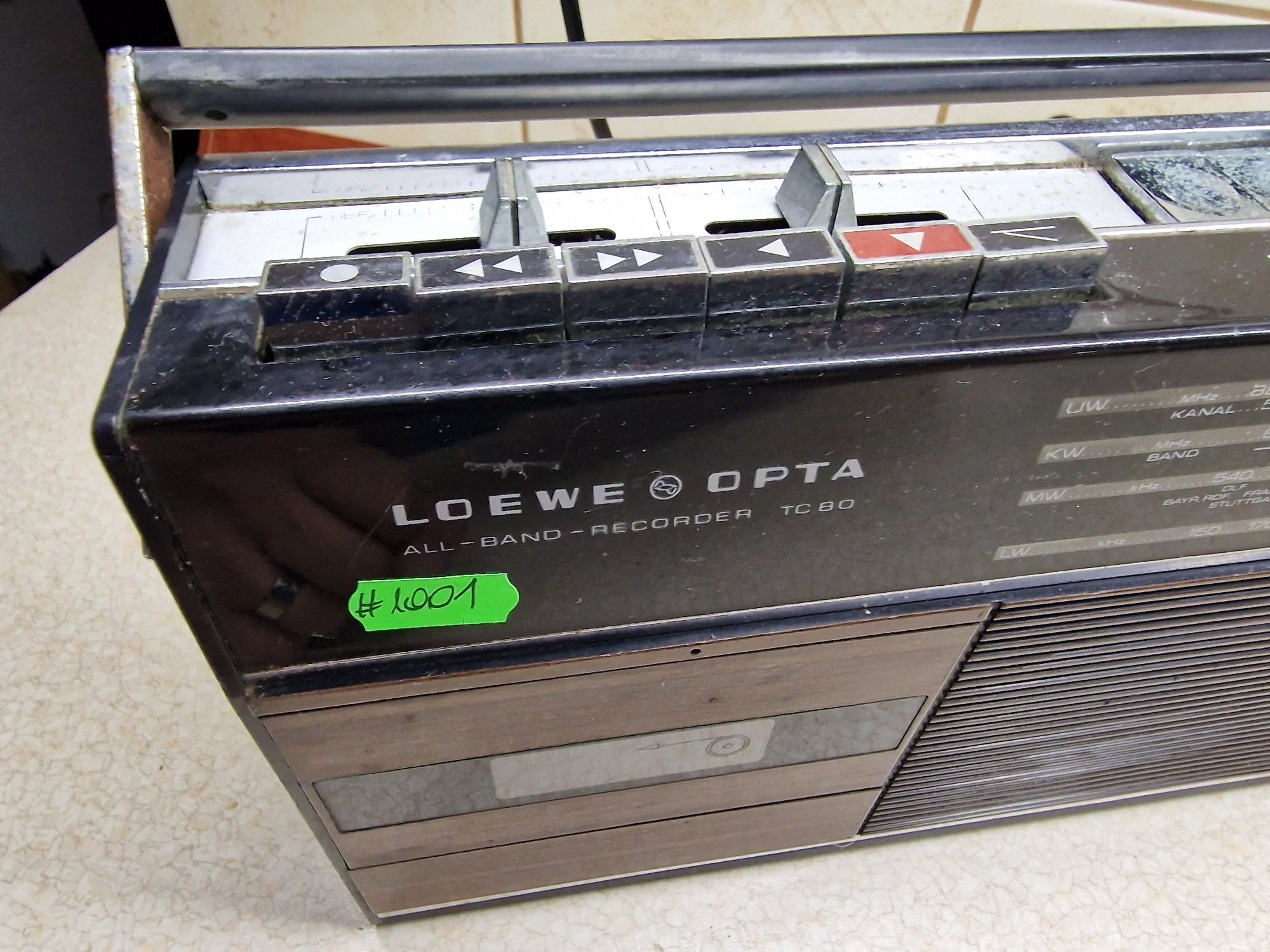 #1001   Loewe Opta TC80 - radiomagnetofon