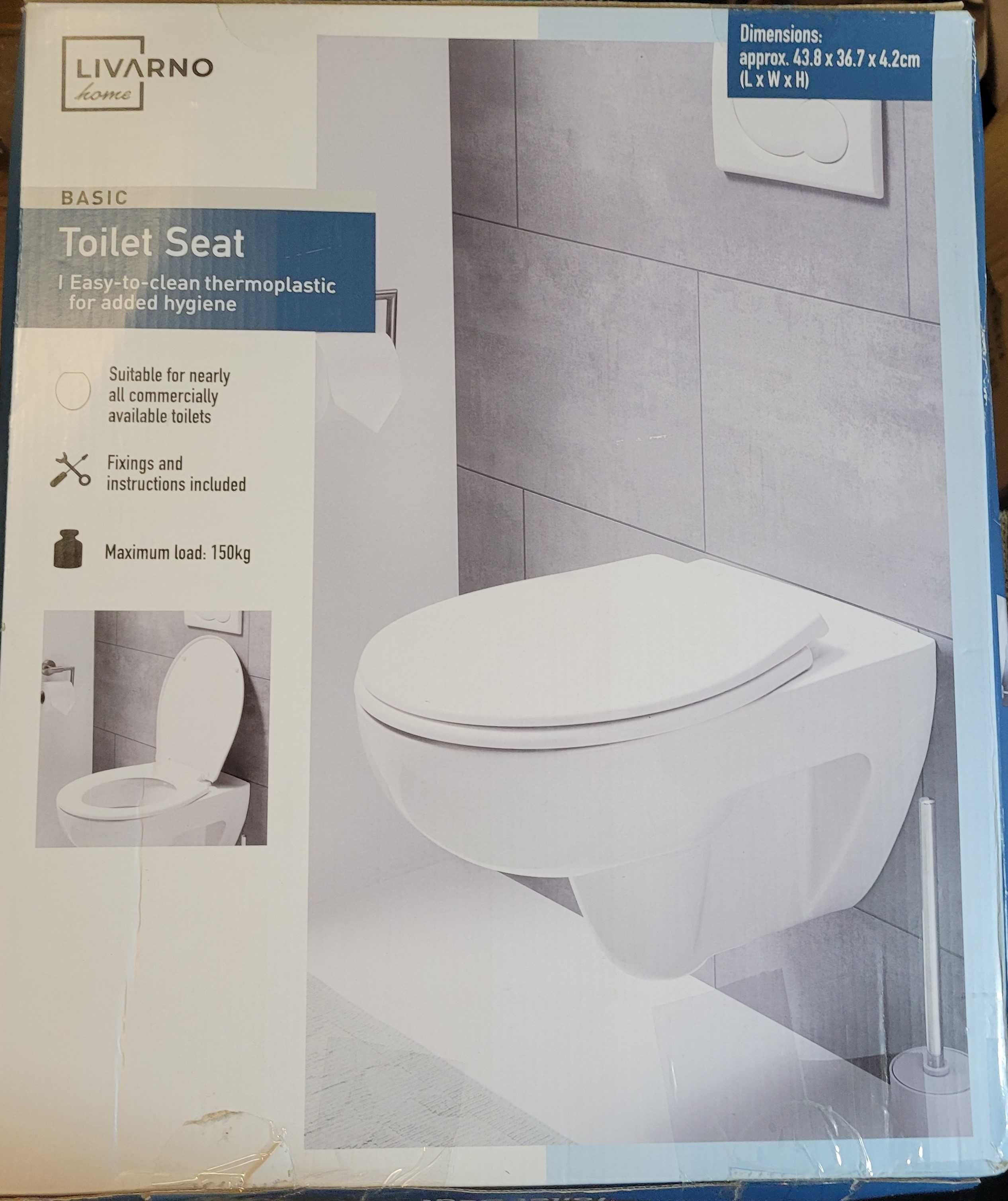 Deska sedesowa Livarno BASIC biały duroplast