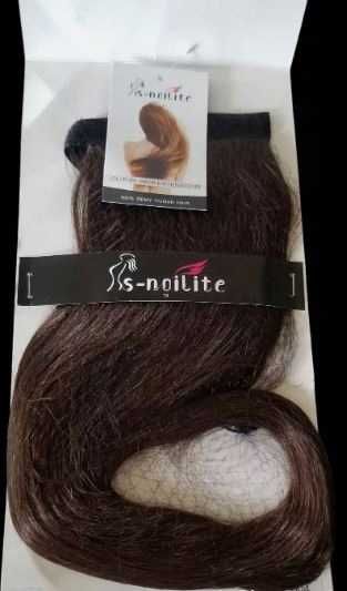 Treska włosy długie syntetyczne blond RUWISS 50CM