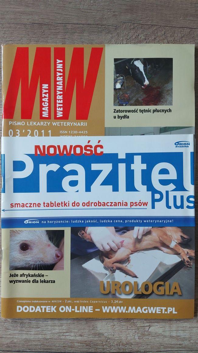 Magazyn Weterynaryjny 2011 wszystkie miesiące