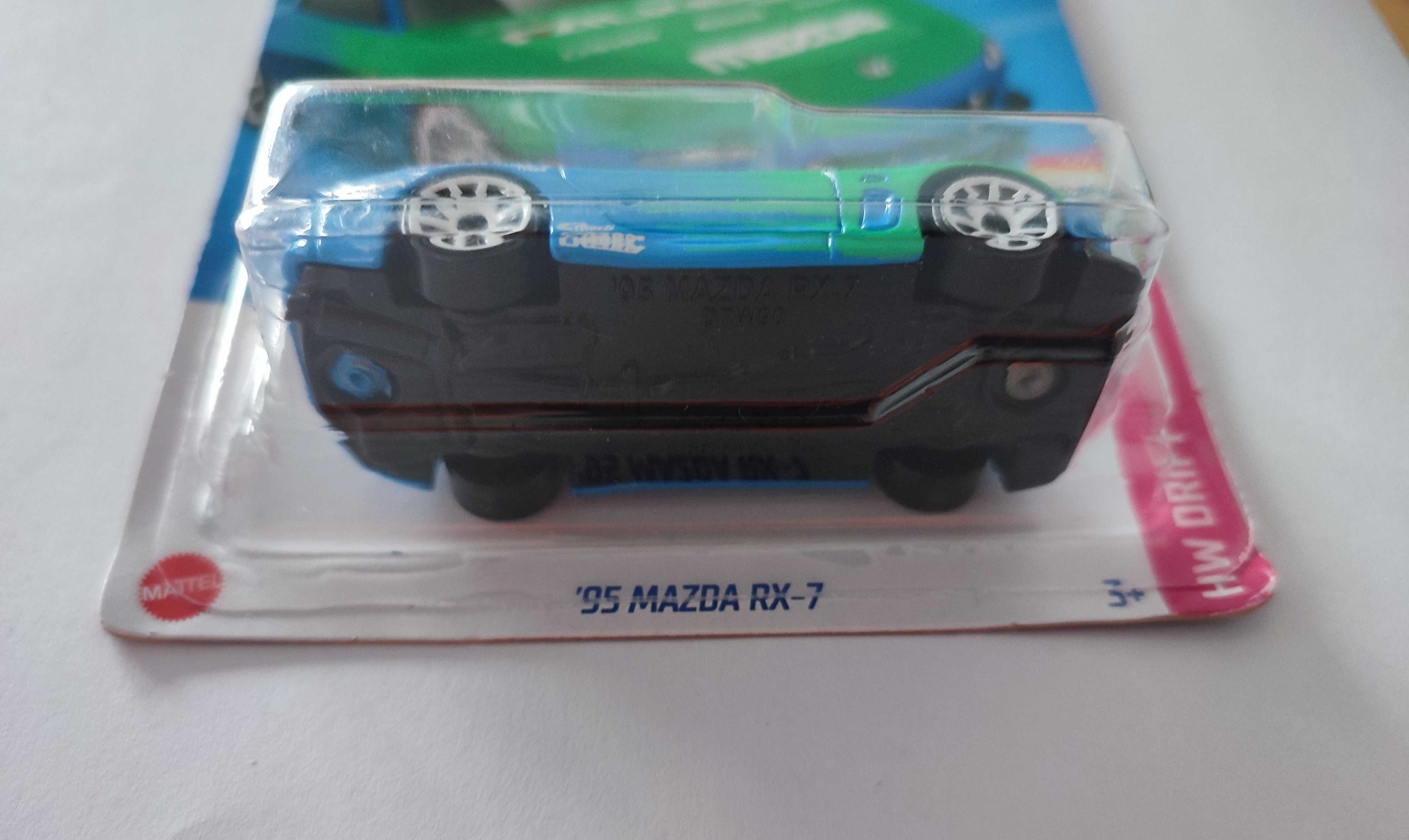 Hot Wheels - 95 Mazda RX-7 / HW Drift / NOWY / Długa karta japońska