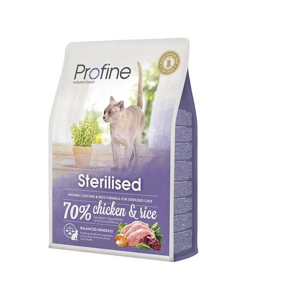 Корм Profine Cat Sterilised 2 і 10 кг для стерелизованых(курица+рис)