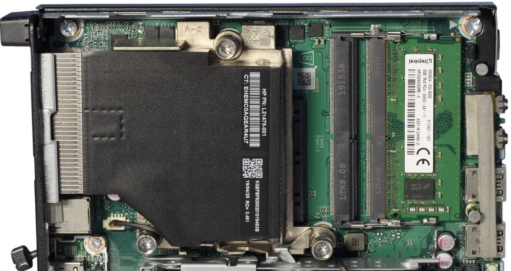 Микро HP EliteDesk 705 G4 mini 35W (Ryzen 5 PRO 2400GE/8GB/Wi-Fi/m.2)