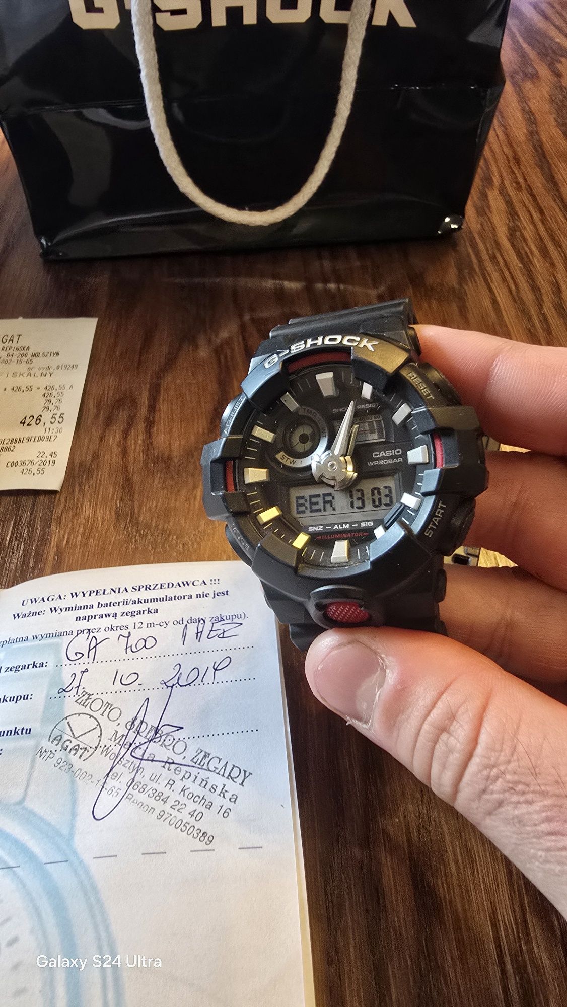 Zegarek Casio G-shock GA-700-1AER
