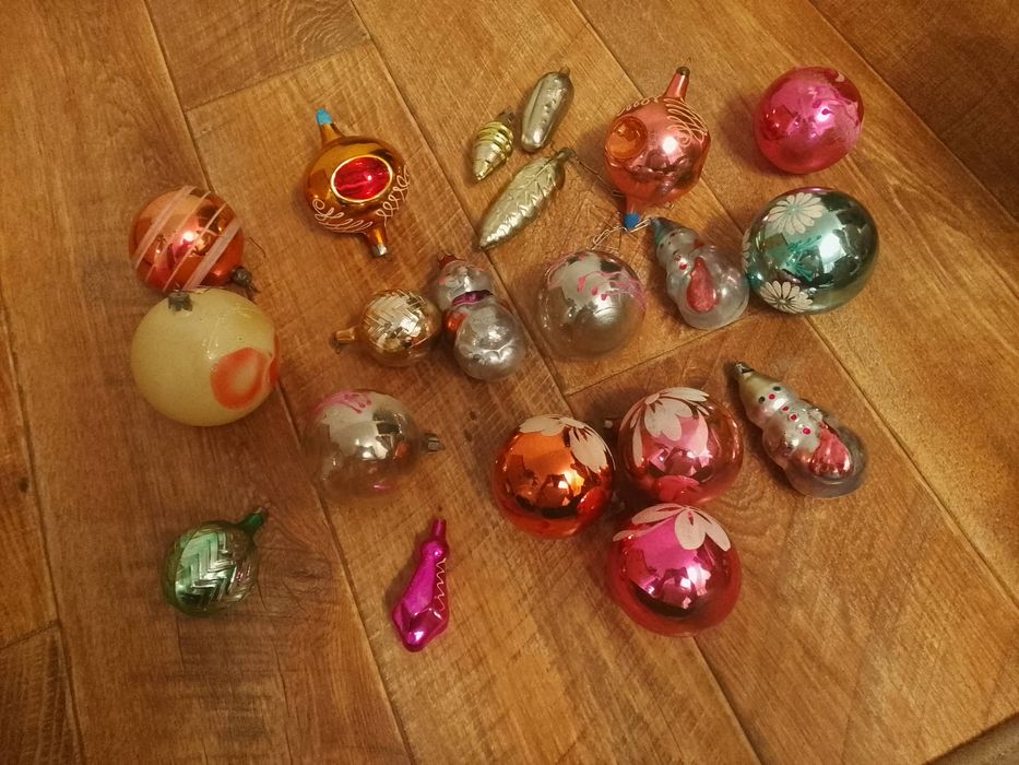 Елочные игрушки СССР