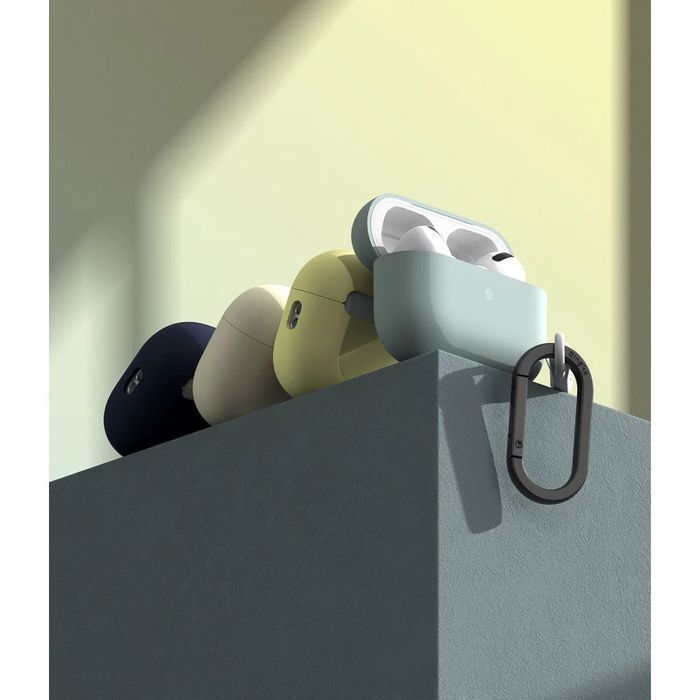 Etui Ringke Silicone na Apple AirPods Pro 1 / 2 - granatowe