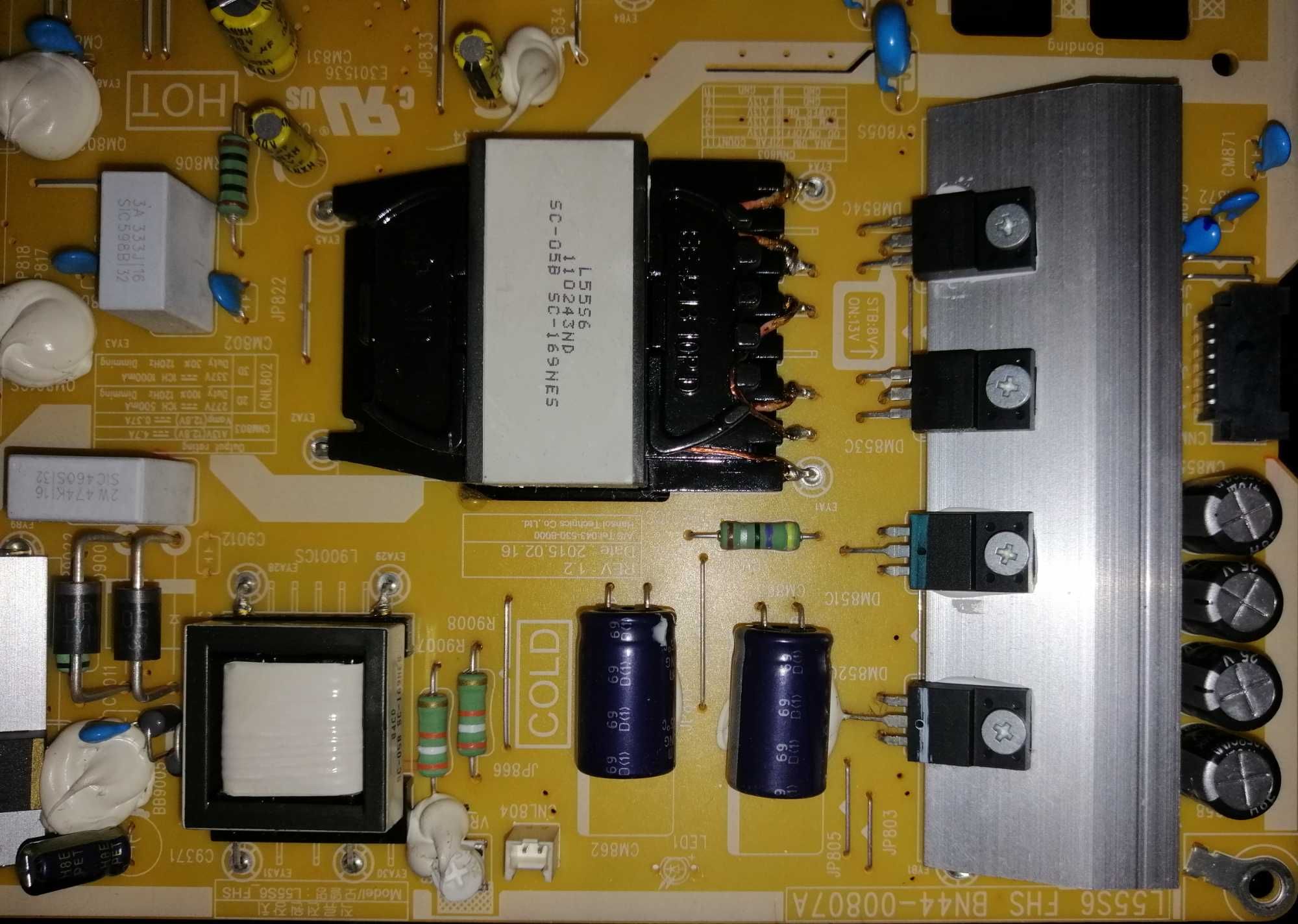 Fonte de Alimentação BN 4 4-0 0 8 0 7A Samsung ue50mu6105K e outras