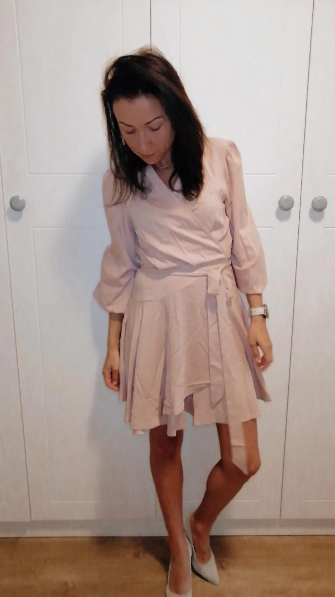 Sukienka Le collet Margaret pink xs. Jak nowa.