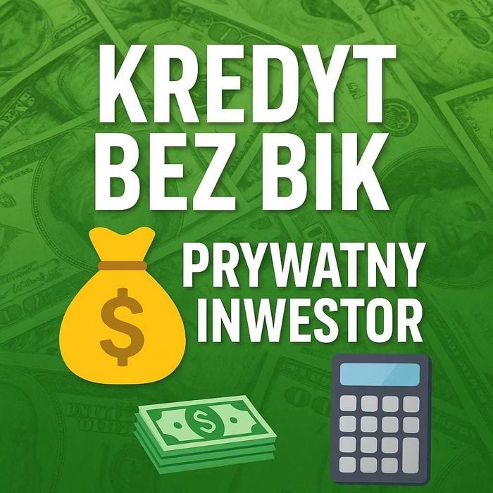 Spłata chwilówek! Konsolidacja długów! Kredyt z BIK! Pożyczka prywatna