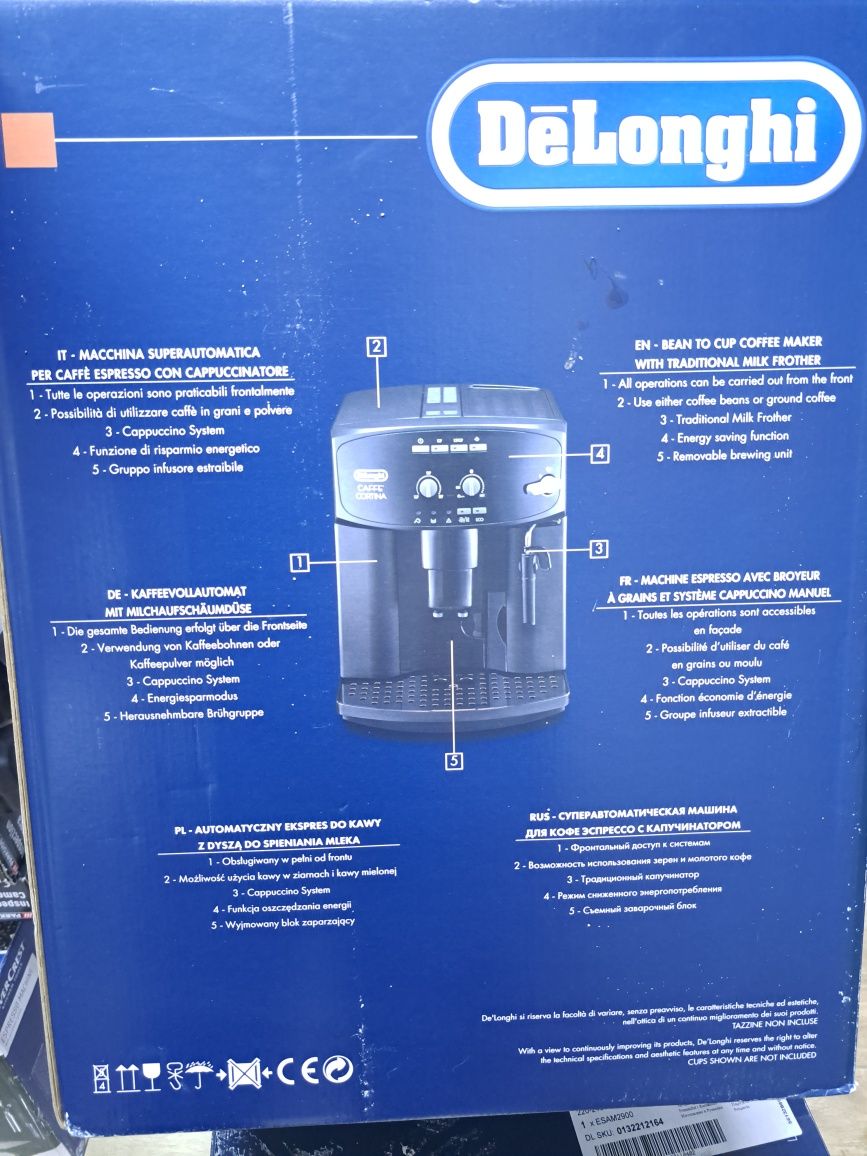 Expres do kawy DeLonghi COFFEE CORTINA