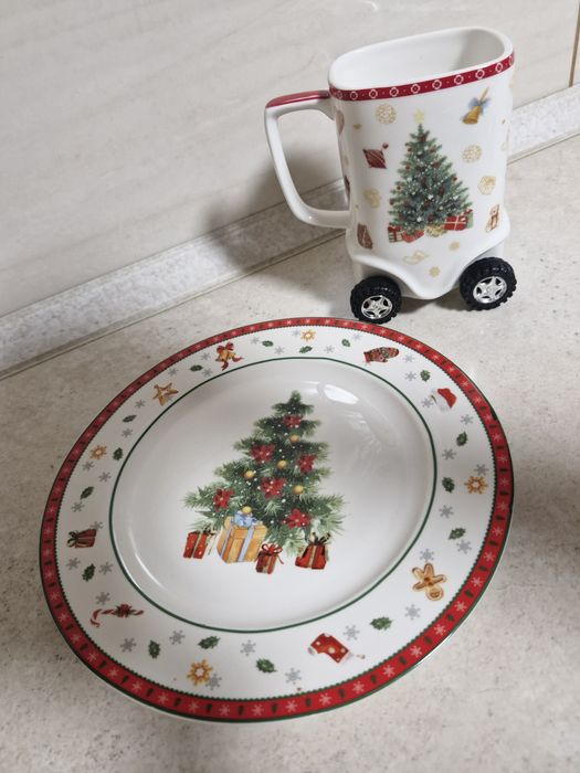 Новорічний набір посуду