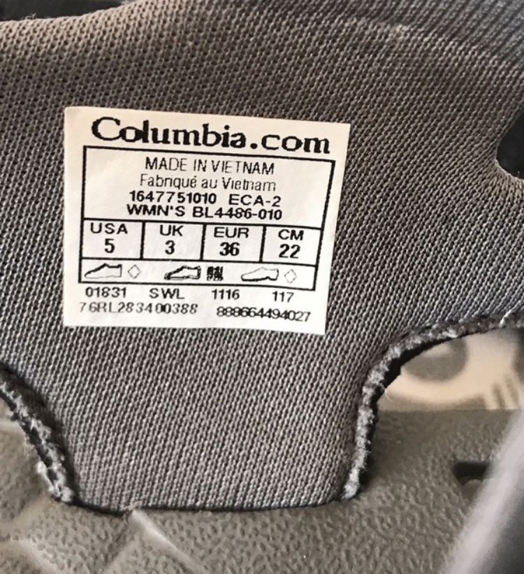 Columbia 36 damski sandałki