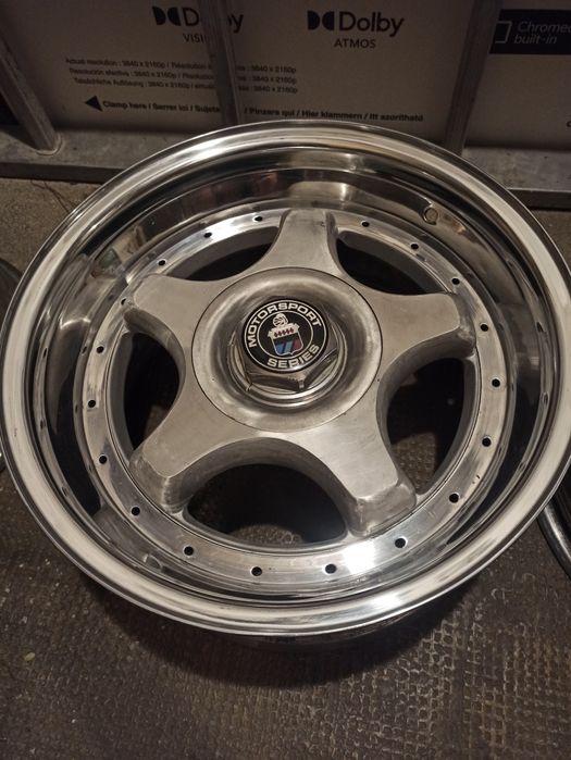 Felgi bmw Motorsport series 16 dwie szerokości skręcane 3tlg m3 m5