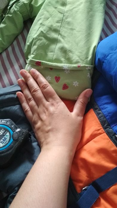 зимний комбинезон на овчине, детские вещи