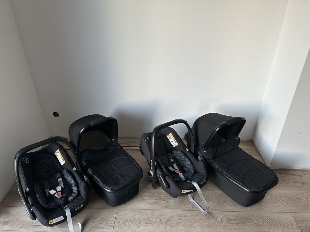 Wózek bliźniaczy 3w1 Qtus Duet Pro alternatywa dla Cybex Gizell S