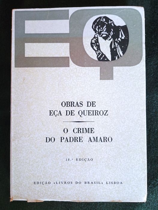 O Crime do Padre Amaro, de Eça de Queiroz, 18º Edição  - como nova