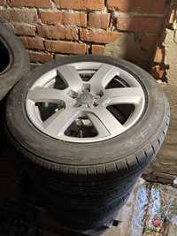 225/55 r17 toyo proxes tr1 Колеса резина лето диски с резиной ауди а6