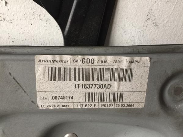 Elevador vidros frente direito VOLKSWAGEN Touran (1T)