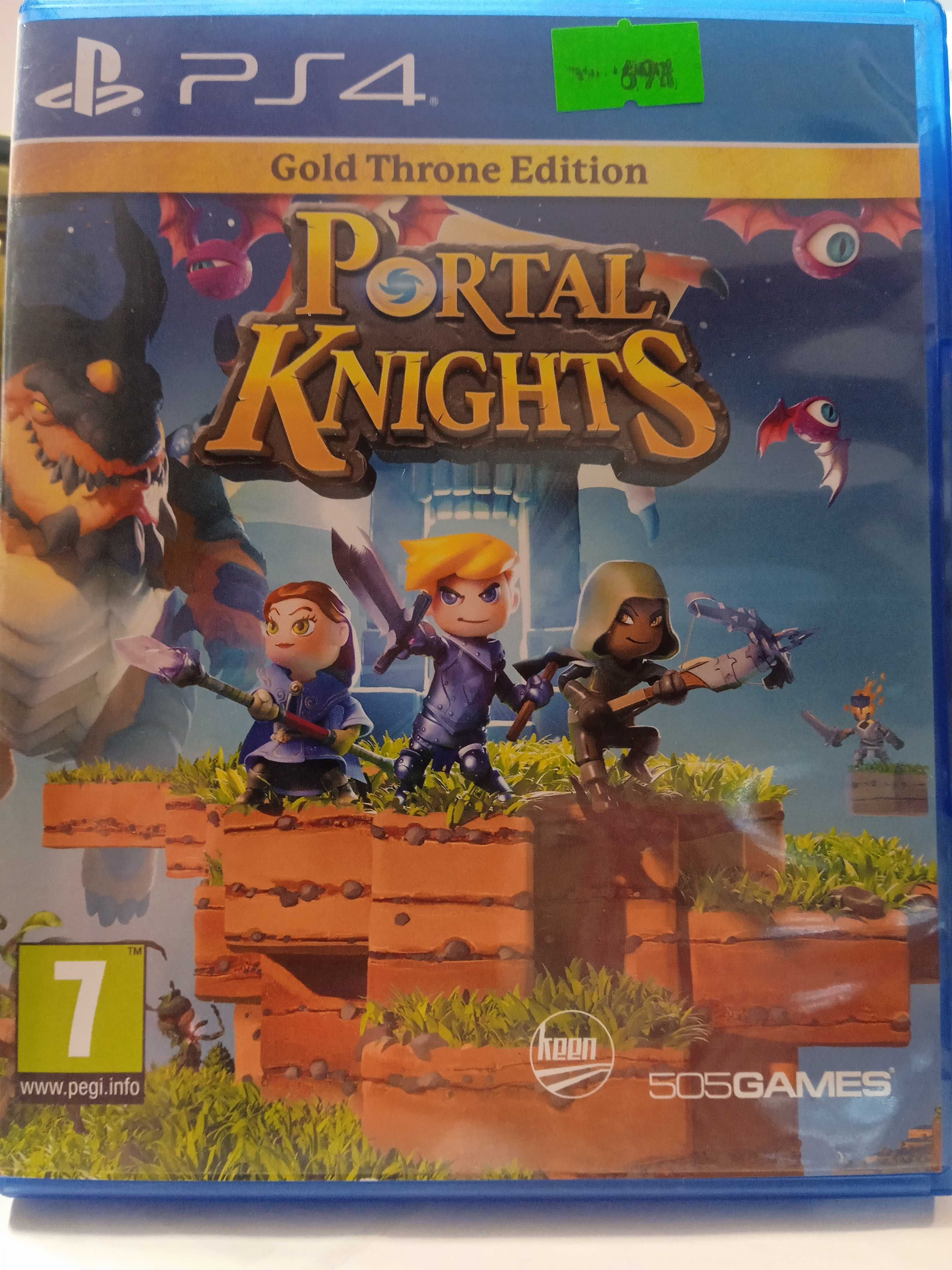 Portal Knights -Gold Throne Edition -gra PS 4 -stan idealny