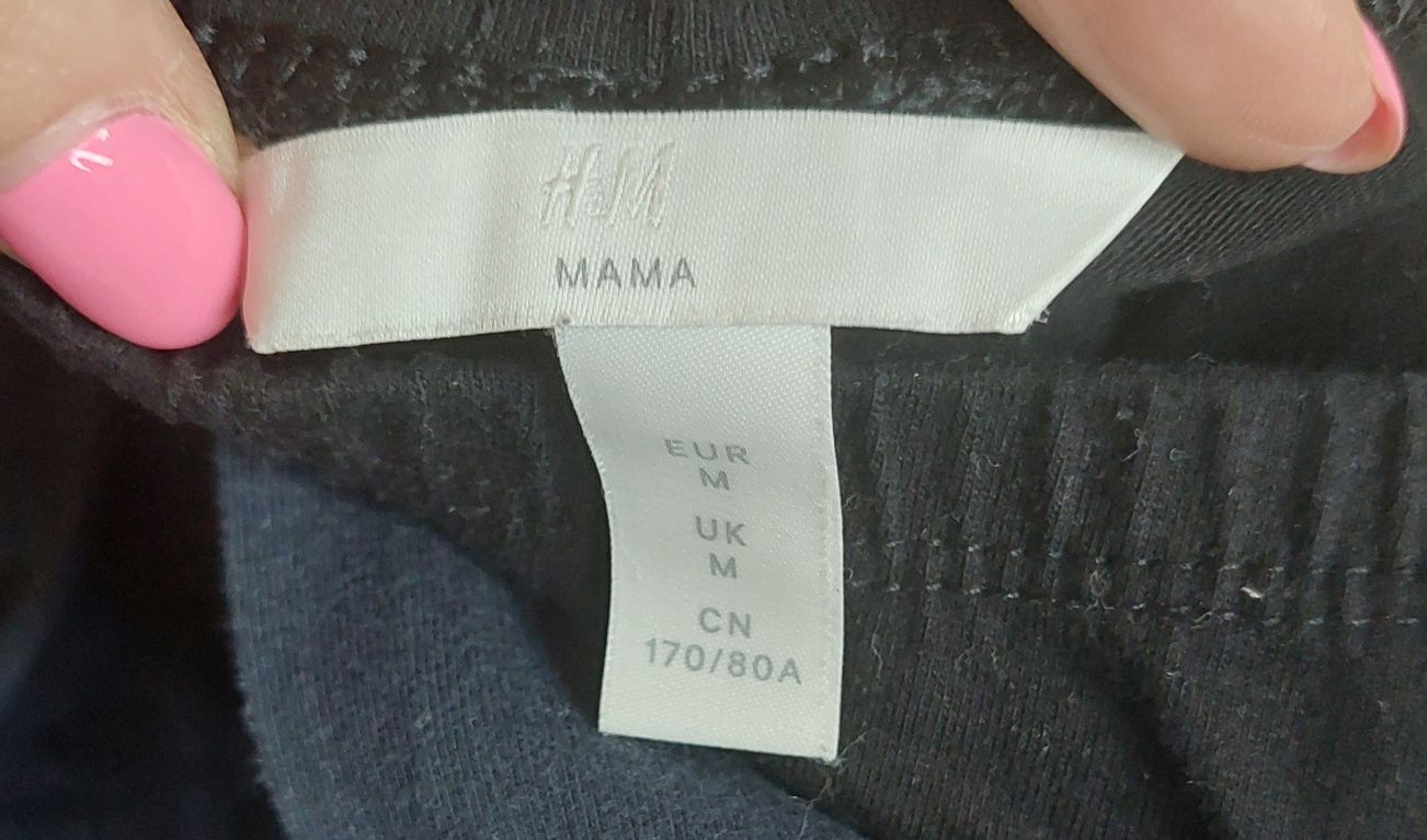 H&M mama 3 pary spodni z pasem ciążowym 38 M