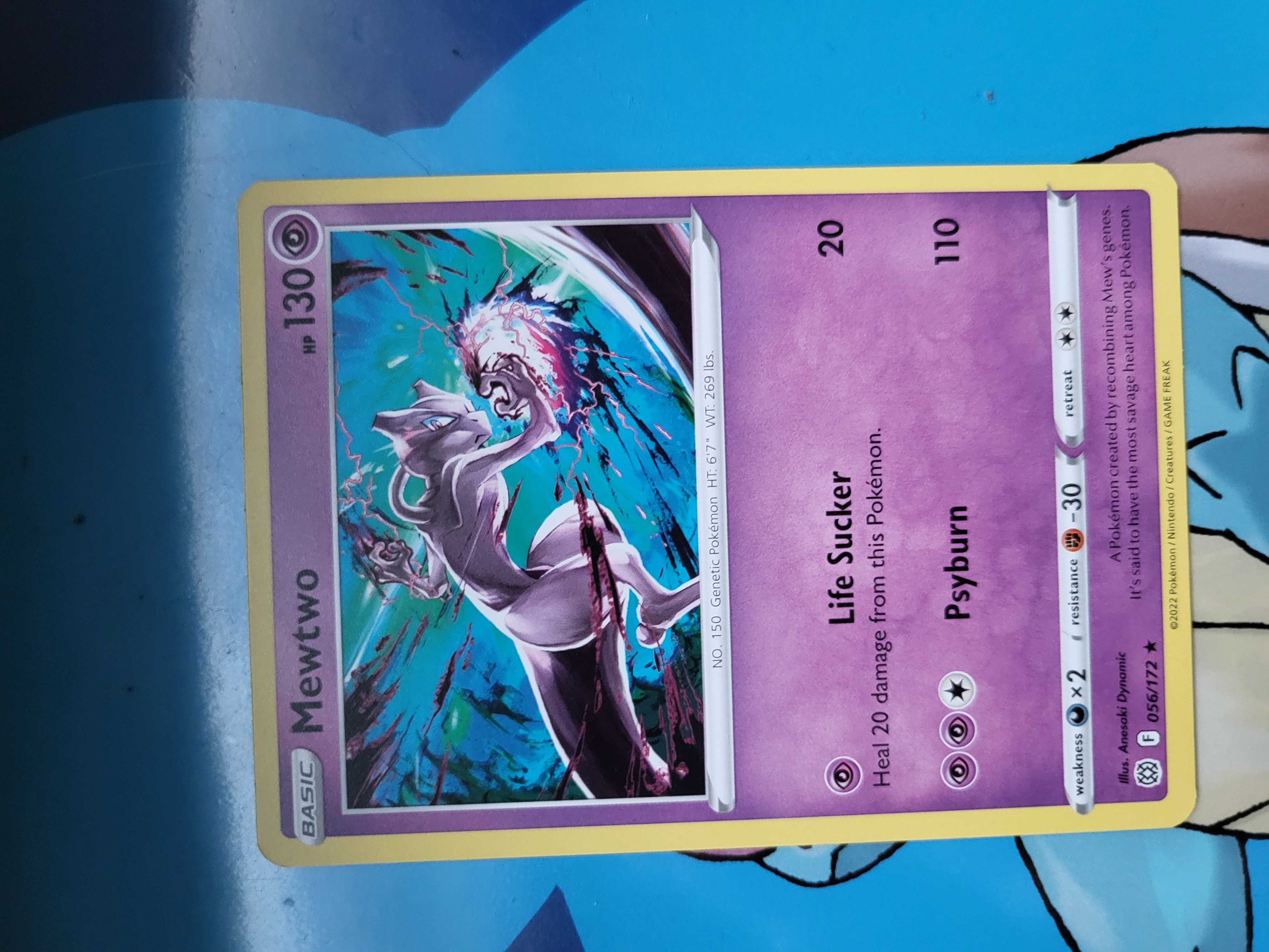 Karta Pokemon TCG Mewtwo - 056/172 -  Sword & Shield: Brilliant Stars