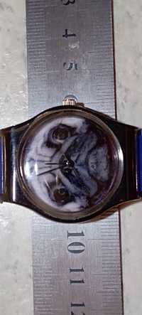 Zegarek naręczny z buldogiem francuskim