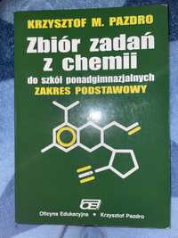 Sprzedam Pazdro „Zbiór zadań z chemii” zakres podstawowy