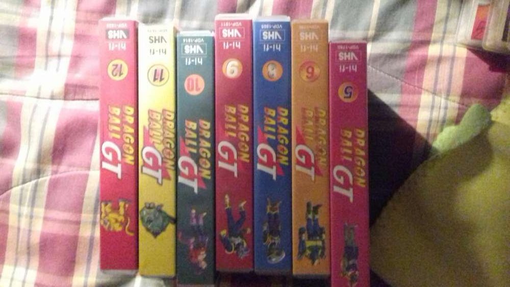 Cassetes VHS Dragon Ball GT