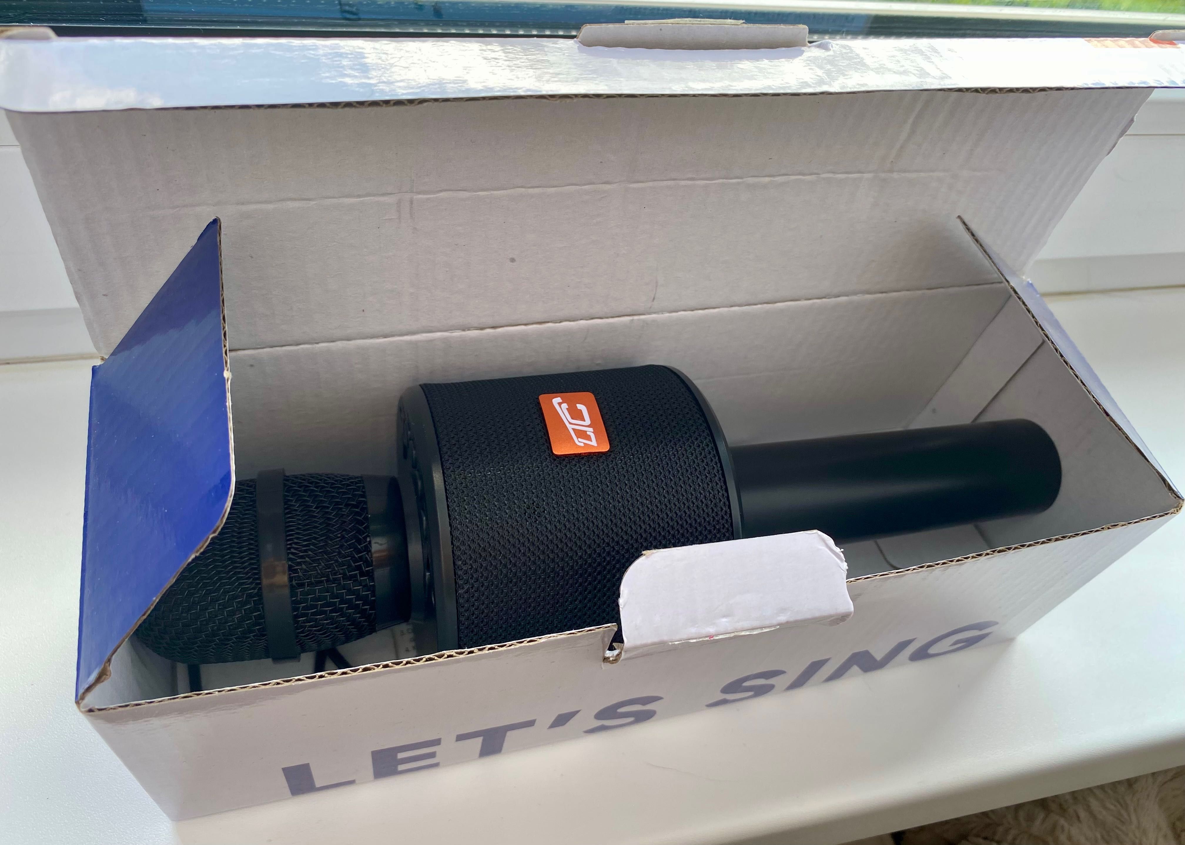 Mikrofon Bluetooth z głośnikiem LTC LX101C muzyka śpiew karaoke