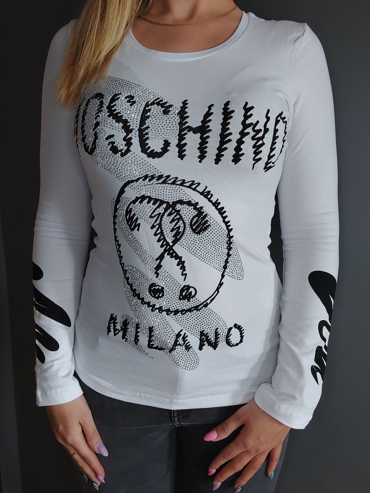 Bluzka moschino longsleeve S i M