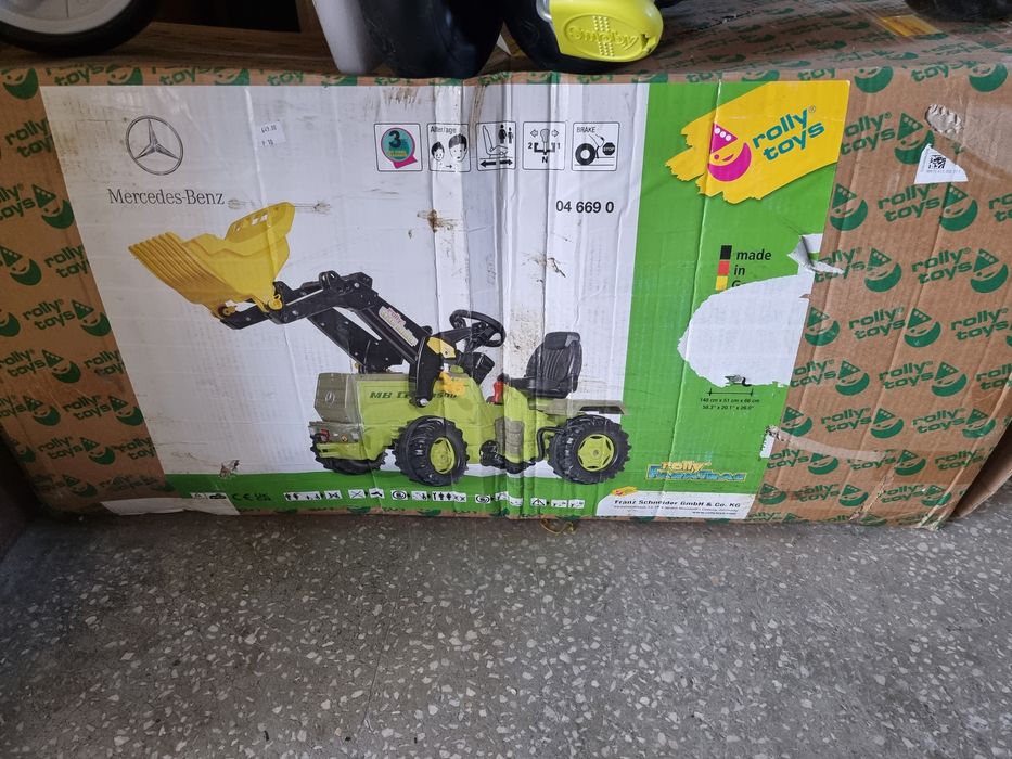 Traktor dla dzieci mercedes