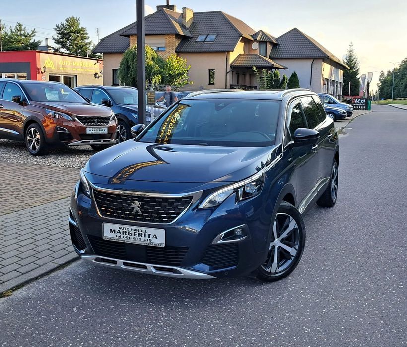 Peugeot 5008 1.6Benzyna*GT-LINE*FuLLopcja*Navi*FuLLed*Asystenty*Kamera*Skóry*
