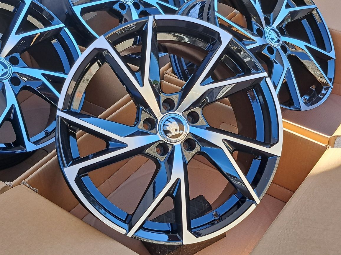 Alufelgi SKODA 18 5x112 Karoq Octavia Scout Kodiaq Yeti ET35 CA23 CNC
