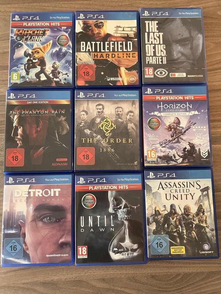 Vendo varios Jogos ps4