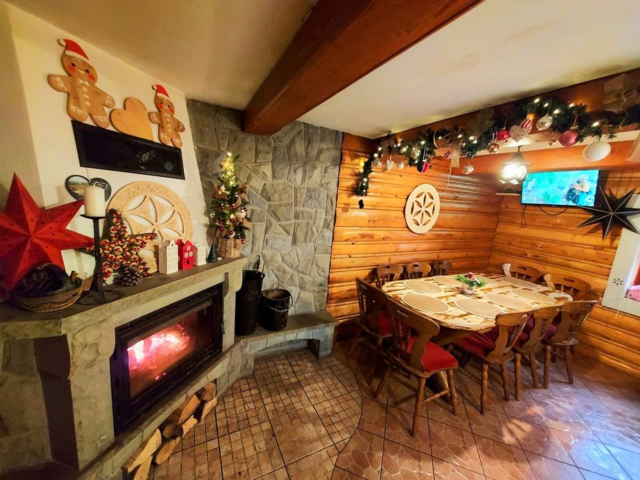 Chata 12os Balia Jacuzzi domek góry ferie Beskidy Brenna Ustroń Wisła