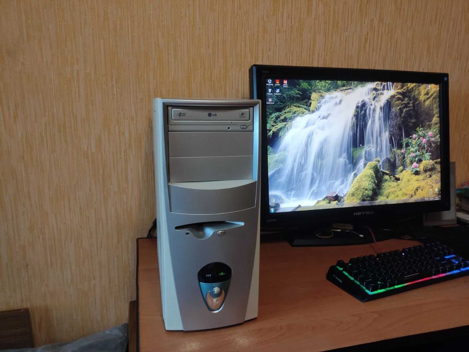 Компьютер Athlon 64 X2 3600+ (2x2,50) ,ОЗУ 4Gb,NVIDIA 8500 GT, HDD 250