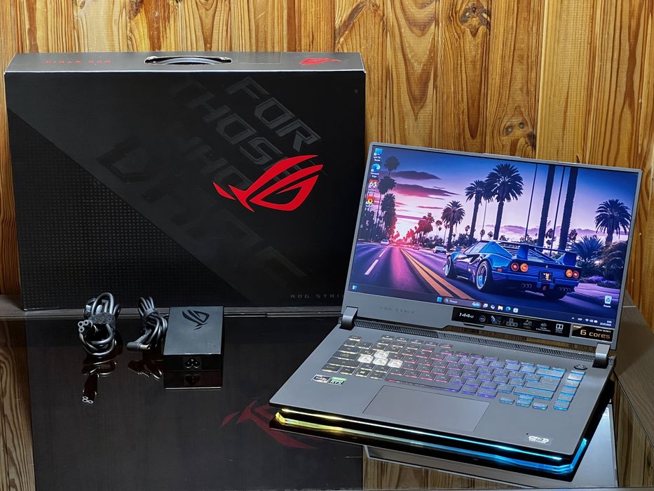 Asus ROG Strix 15, rtx3050ti, 144hz, Ryzen 5 5600h