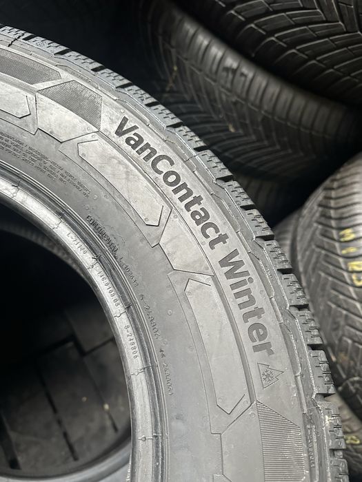 Шини вантажні зимові б/у 225/65 R16C Continental 2шт