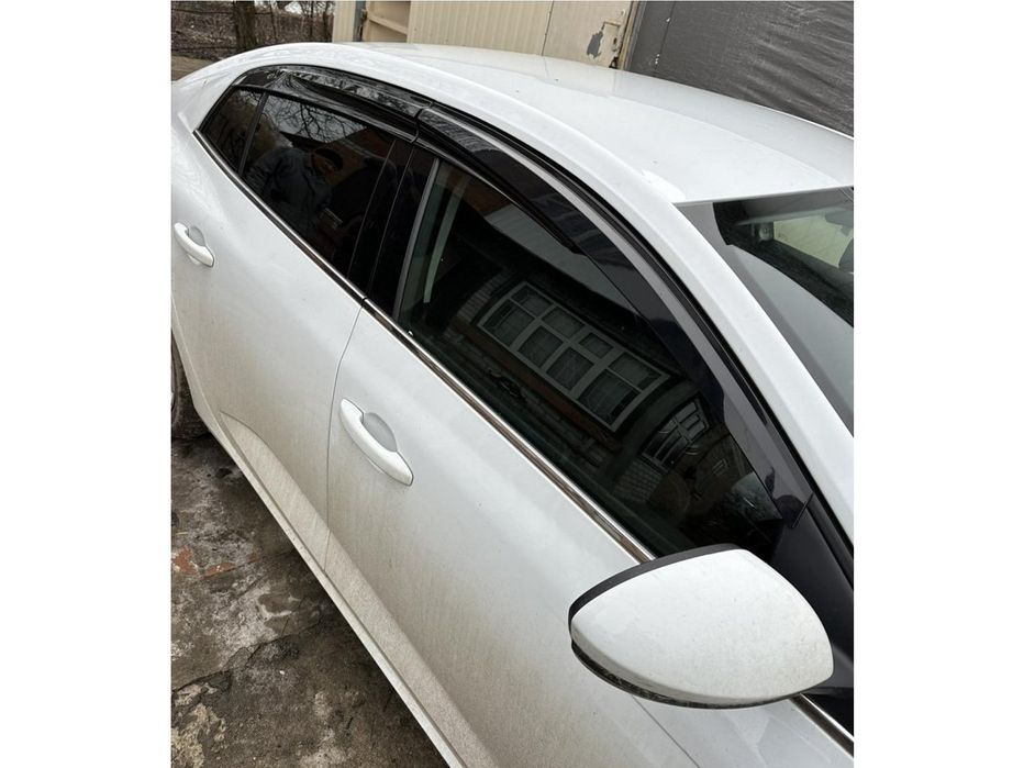 Renault Megane IV 2016+ рр. Sedan Вітровики (4 шт, Sunplex Sport)