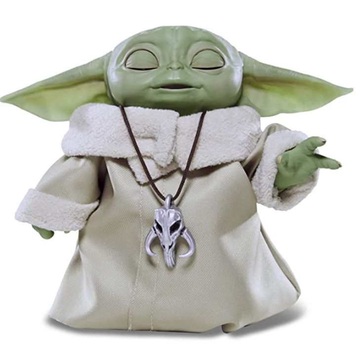 Star Wars-Baby Yoda Animatronic Hasbro - NOVO EM CAIXA - 25 cm