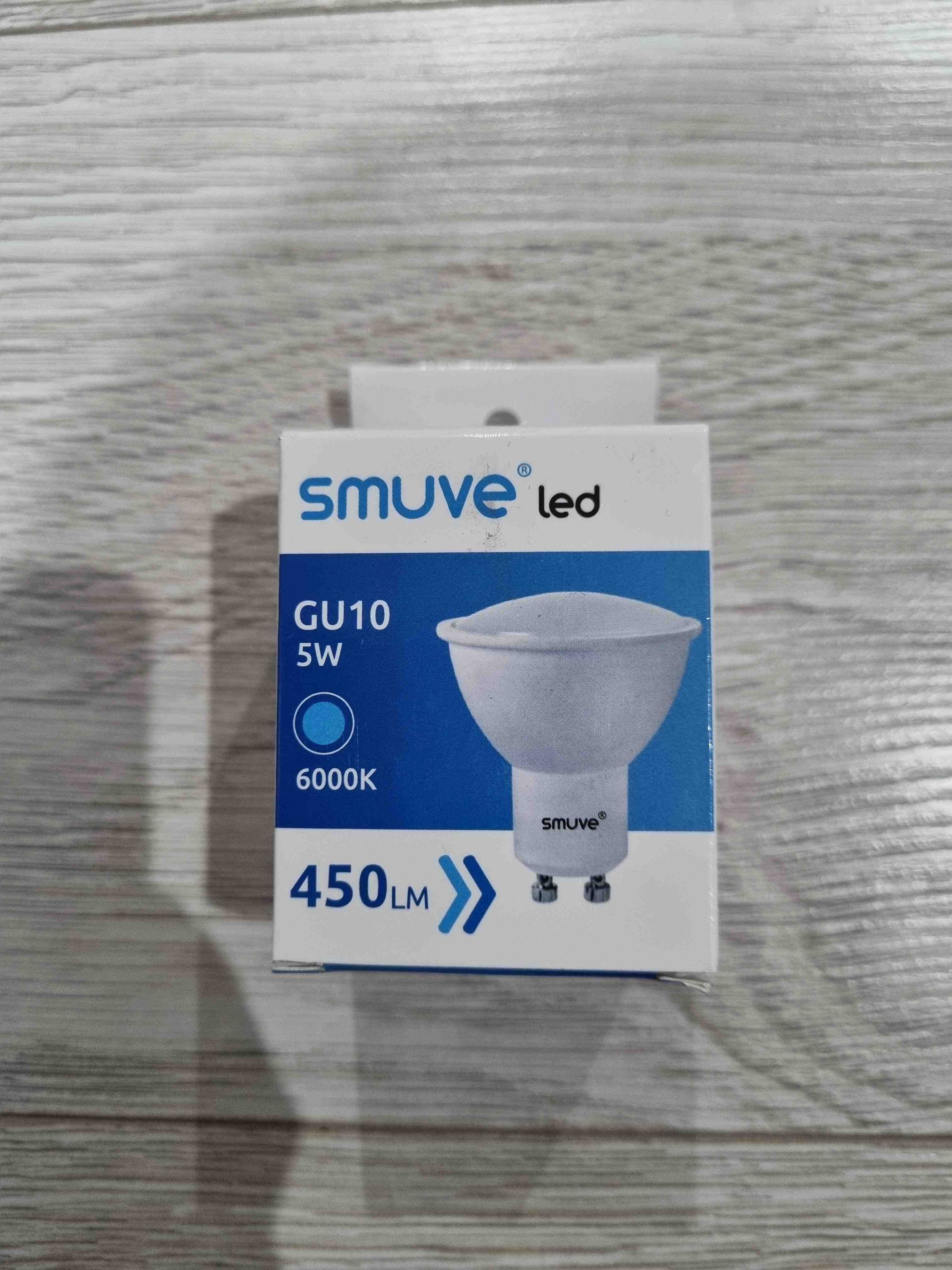 Żarówka LED GU10 5W barwa zimna - dostępne 25szt.
