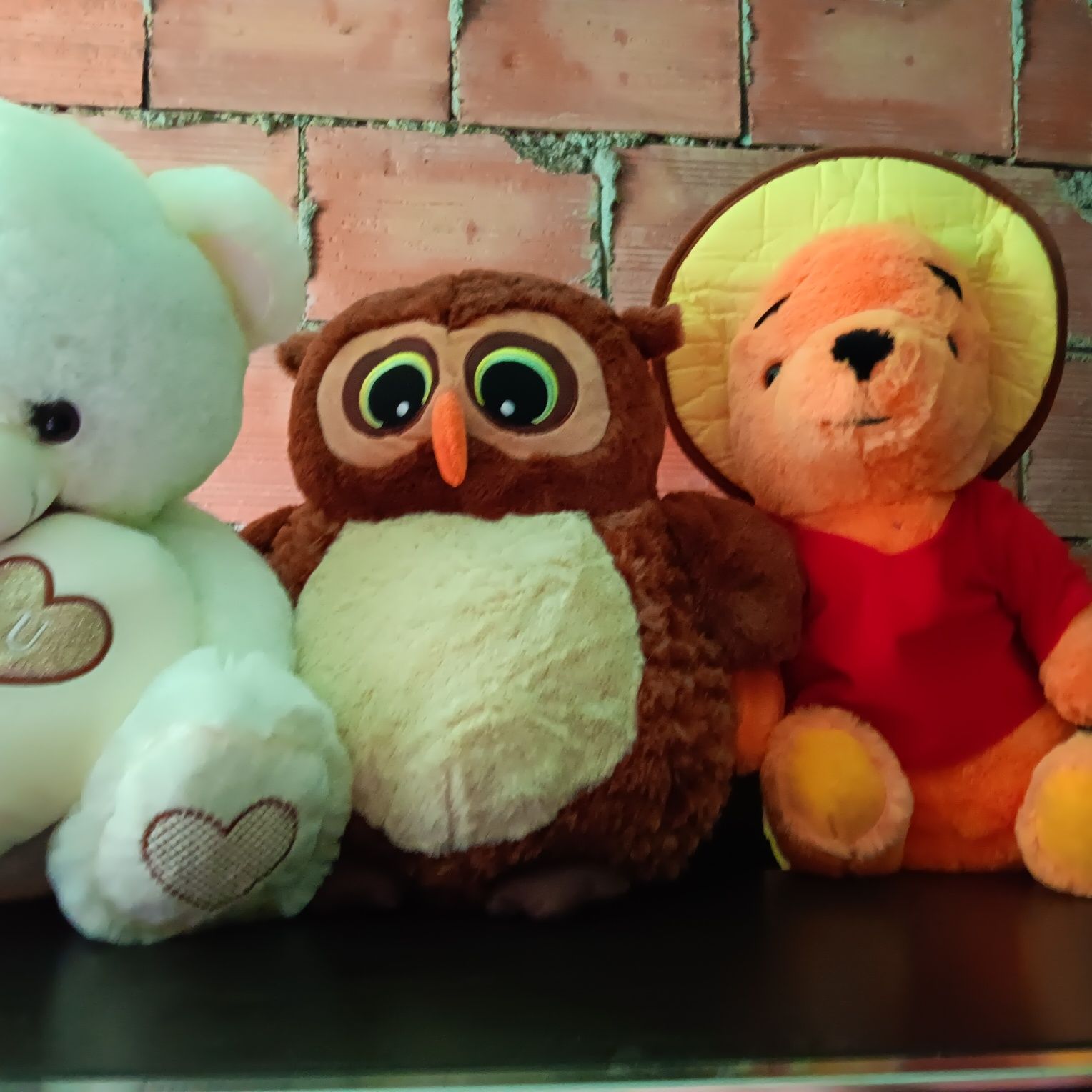 Conjunto de 3 peluches