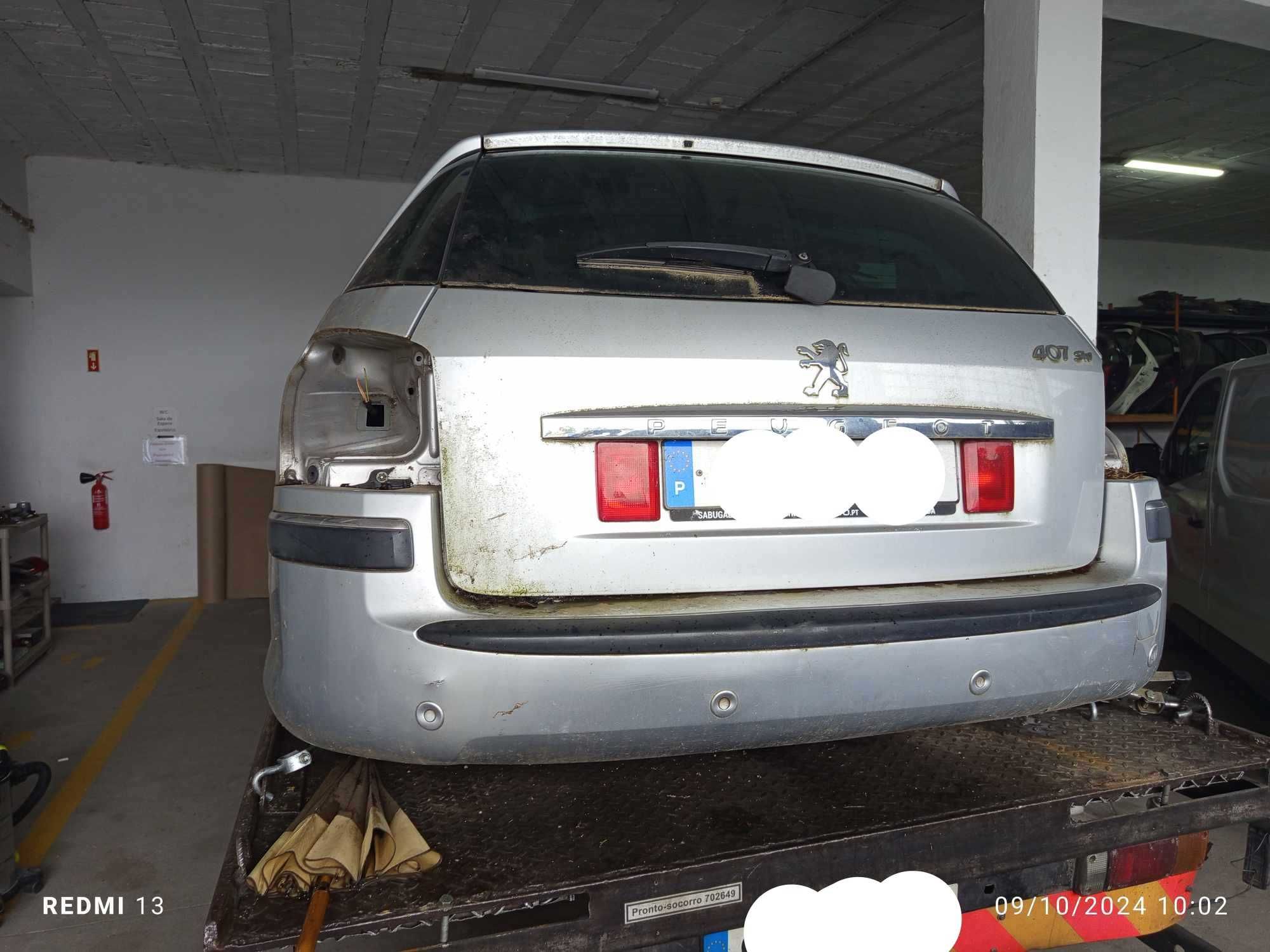 Para peças Peugeot 407 SW 2.0HDI ano 2006