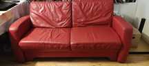 Sofa skórzana 2 osobowa