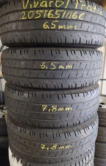4x Koła oponami 205/65r16C Continental Vivaro Trafic Talento