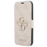 Etui Guess 4G Big Metal Logo na iPhone 13 Pro Max 6,7" - różowe