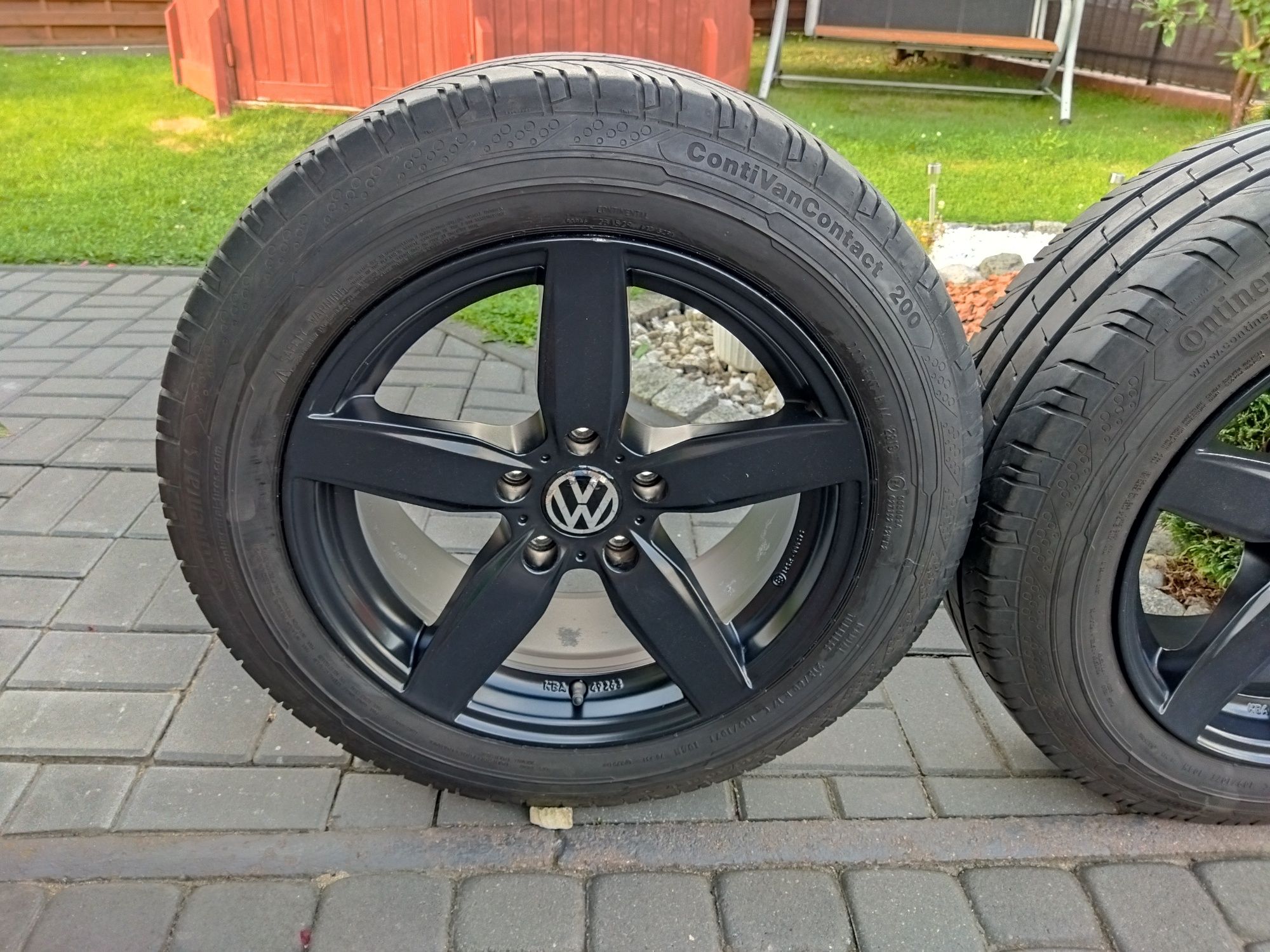 5x120 17 Cali Koła Alu 215/60/17 VW Transporter Caravelle T5