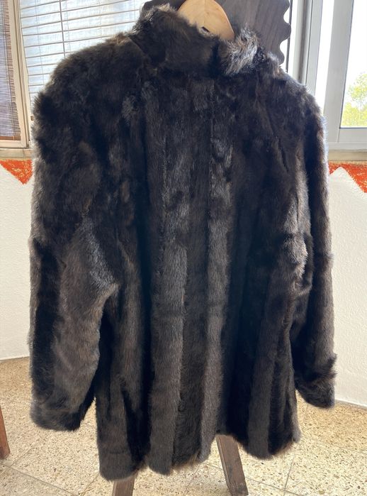 Casaco pelo sintético quente